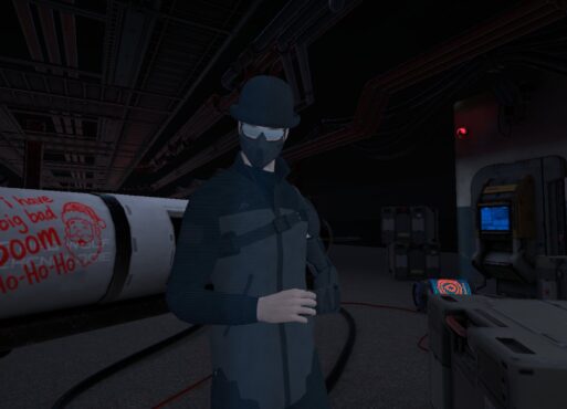 Moriarty up close in Sherlock's Journey VR