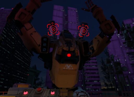 War machine targeting in Sherlock's Journey VR